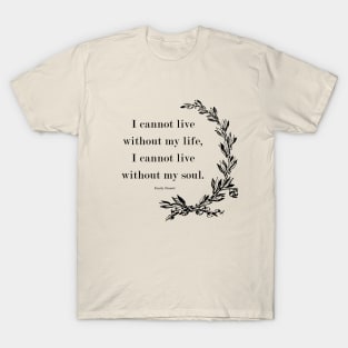 Wuthering Heights - Floral Design T-Shirt